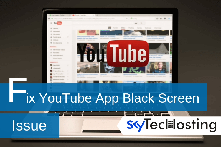 youtube black screens