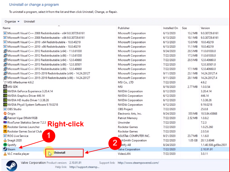 How To Fix Steam Application Load Error 3:0000065432 - SkyTechosting